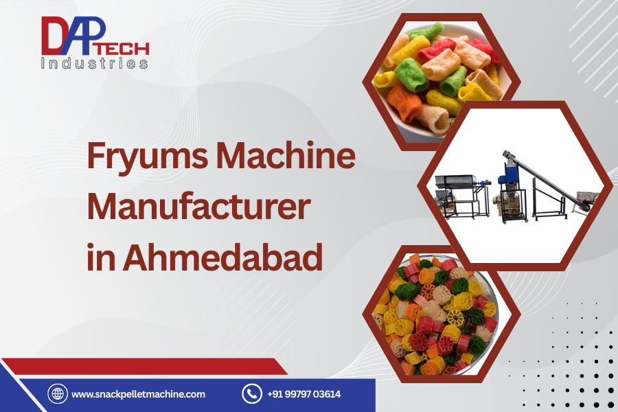 Fryums Machine Manufacturer in Ahmedabad