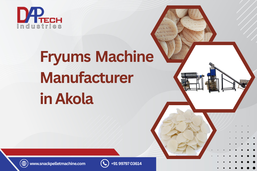 Fryums Machine Manufacturer in Akola