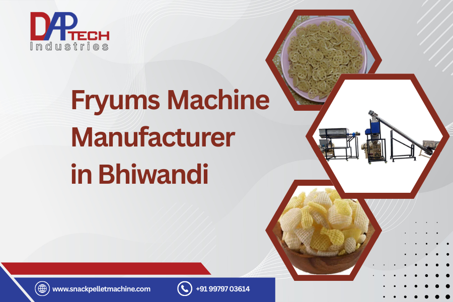 Fryums Machine Manufacturer in Bhiwandi