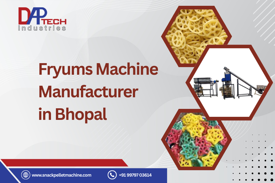 Fryums Machine Manufacturer in Bhopal