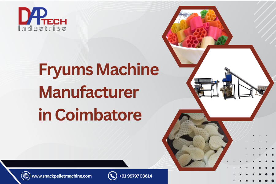Fryums Machine Manufacturer in Coimbatore