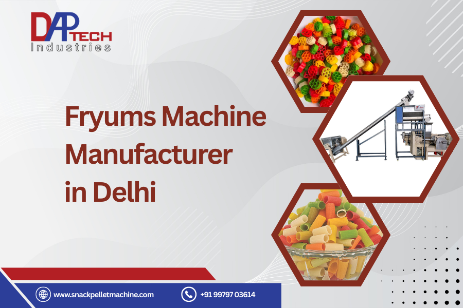 Fryums Machine Manufacturer in Delhi