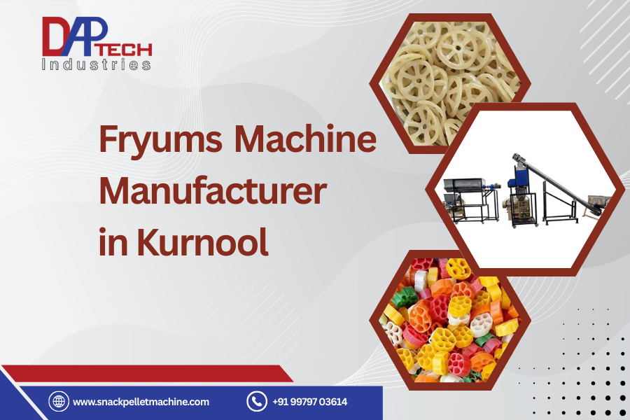 Fryums Machine Manufacturer in Kurnool