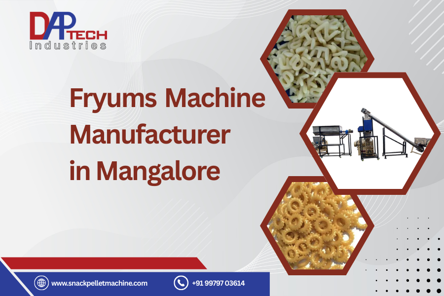 Fryums Machine Manufacturer in Mangalore