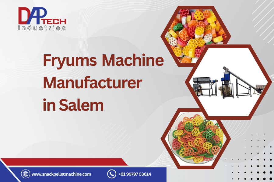 Fryums Machine Manufacturer in Salem