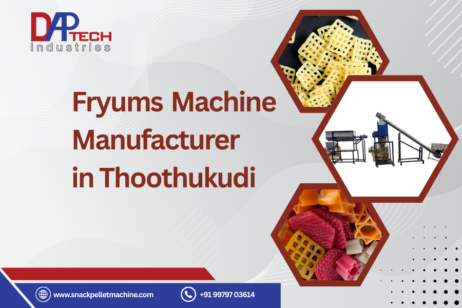 Fryums Machine Manufacturer in Thoothukudi