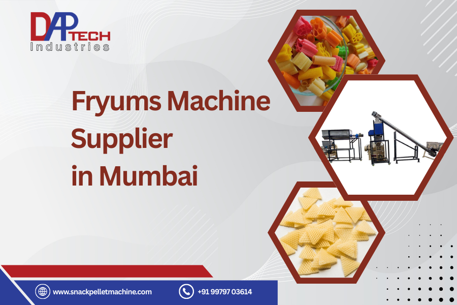 Fryums Machine Supplier in Mumbai