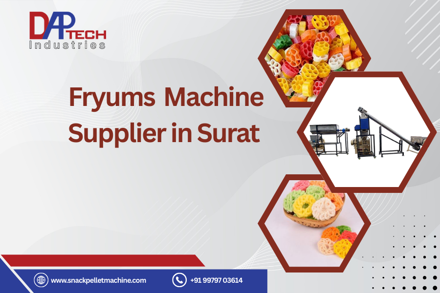 Fryums Machine Supplier in Surat