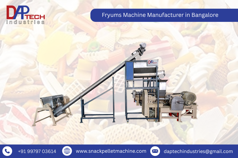 Fryums Machine Manufacturer in Bangalore