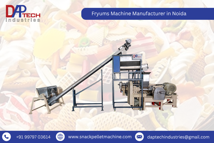 Fryums Machine Manufacturer in Noida
