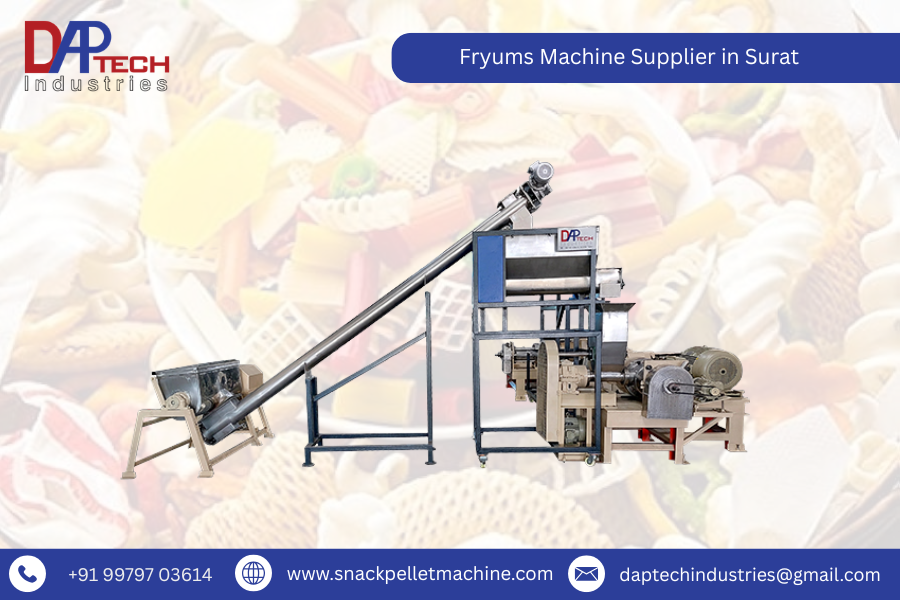Fryums Machine Supplier in Surat